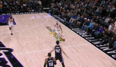 Different angle on Kat falling down play