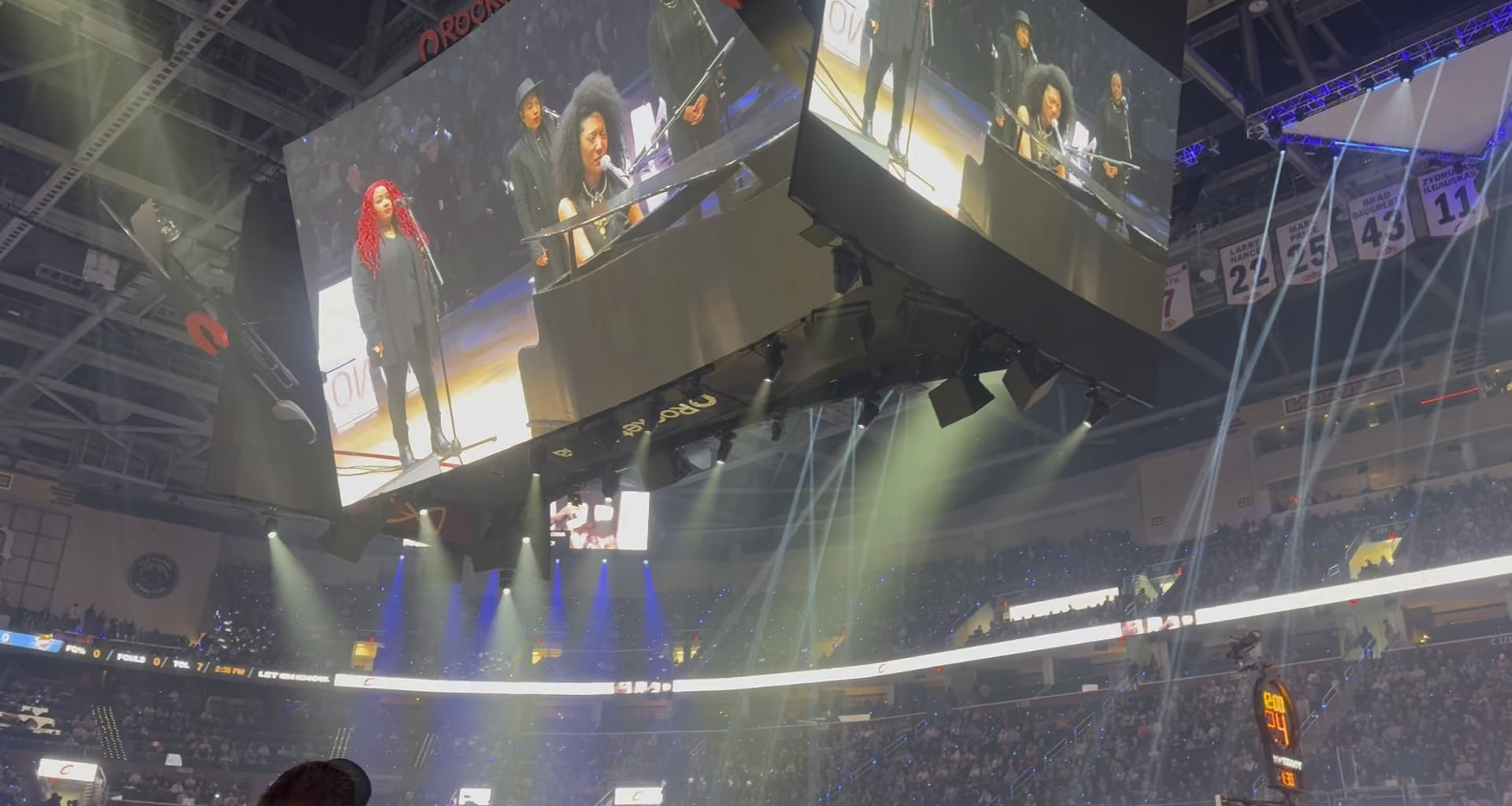MLK Day Cavs player intros