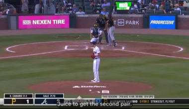 [HIGHLIGHT] Alexander Canario fouls a ball away from Chris Sale to stay alive.