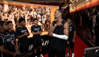 Bam Adebayo receives NBA Cares Community Assist Award