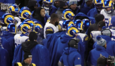 [NFL Films] Sean McVay to the team after Caleb’s late TD: “We are winning this game!”