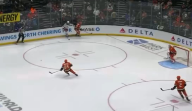 Gabe knocks down a Duck