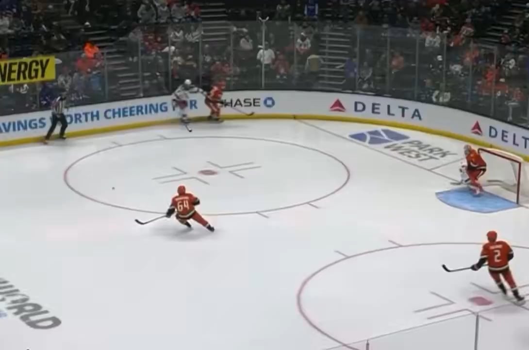 Gabe knocks down a Duck