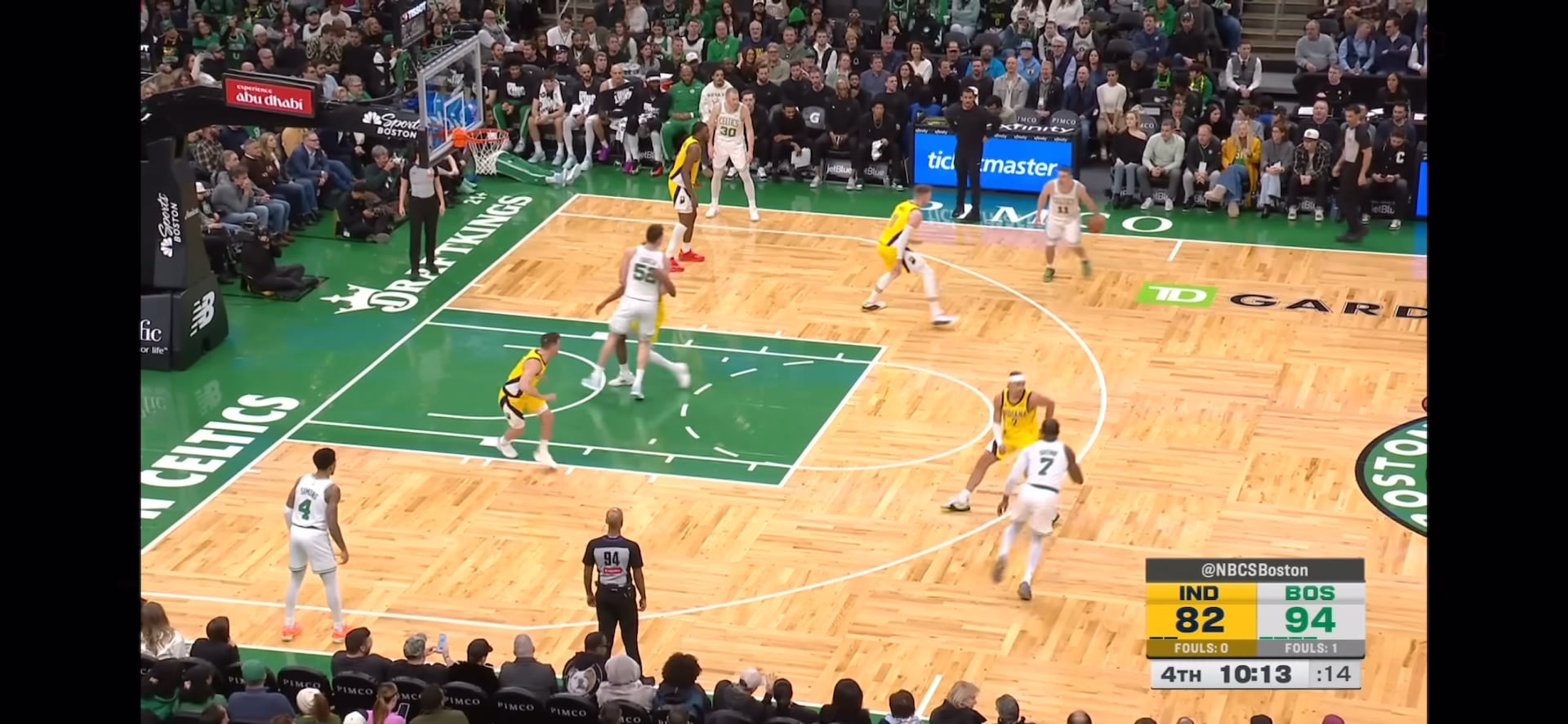 Classic white boy Celtics basketball right here