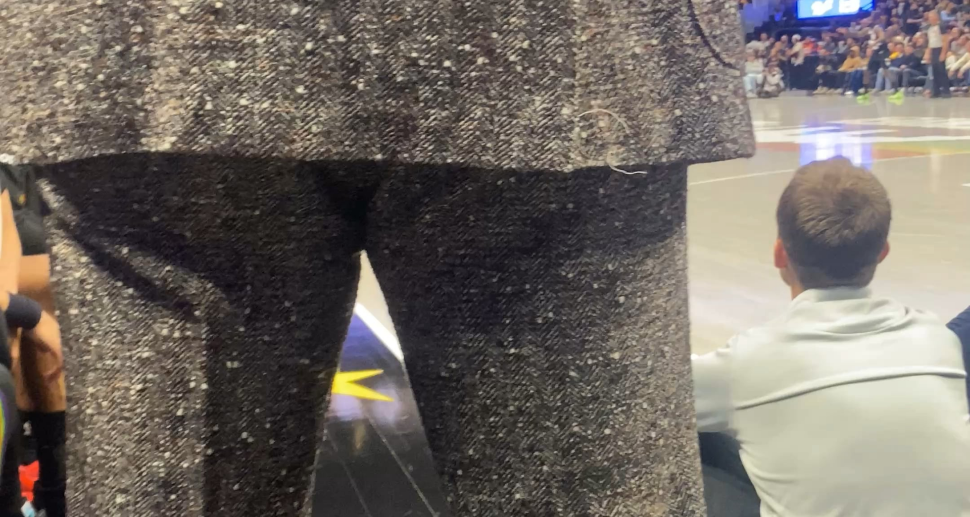 Nikola wasn’t too happy with an offensive play vs the wizards 😂