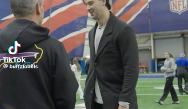 Jared Jones and Paul Skenes meet Josh Allen, James Cook, and Sean McDermott