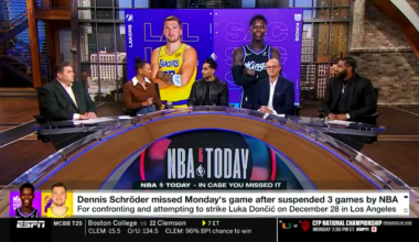 Shams: Luka Doncic has been calling Dennis Schroder a b*tch “for the last few games, even going back to the offseason.”