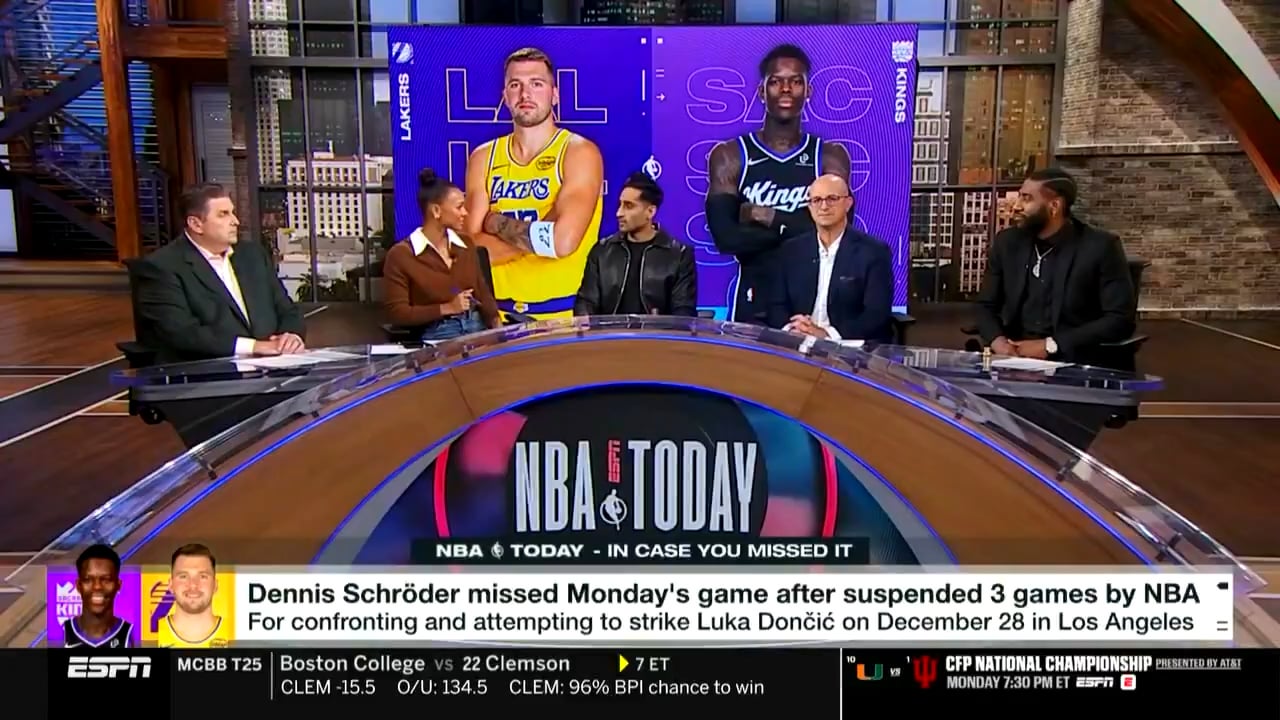 Shams: Luka Doncic has been calling Dennis Schroder a b*tch “for the last few games, even going back to the offseason.”