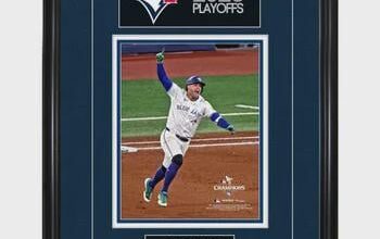 Help me design something like this for my Dad to commemorate our ALCS Game 7 attendance/him being cancer-free?