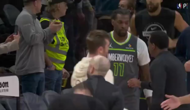 Michael Grady extends love and prayers ahead of the Warriors/Timberwolves game.