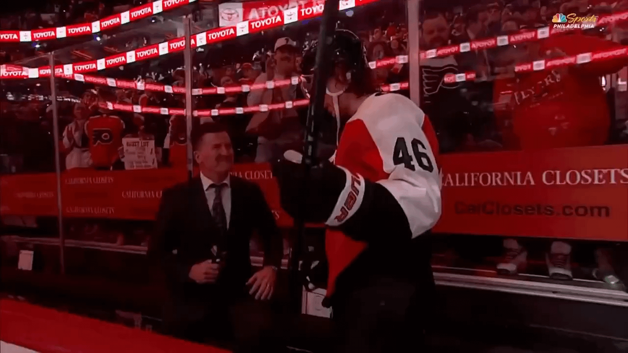 Zegras on how it felt to score twice against his former team: “F——ing amazing”