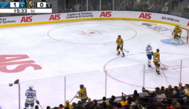 Brayden Schenn beats up Mark Stone