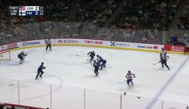 Ryker Lee ties the game for the USA