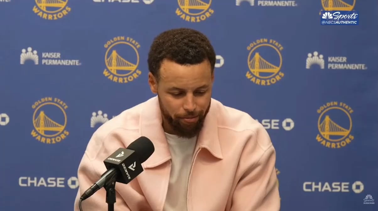 Steph Curry post-game: "It’s no secret this is difficult for everybody trying to accept the reality of what's going on... As long as I'm out there, I'm always confident we can win. It's how I play, how we want to play,and until proven otherwise, you have to carry that mentality."