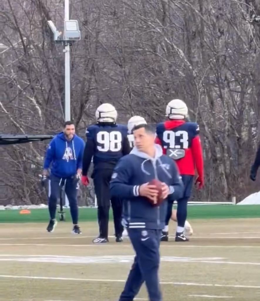 Khyiris Tonga back at practice on Thursday