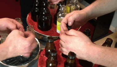 Bottle popping band (Sabre Dance)