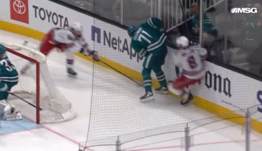 Gabe channeling his inner goon