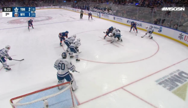 Schaefer's Two Goals vs. TOR (longer clips)