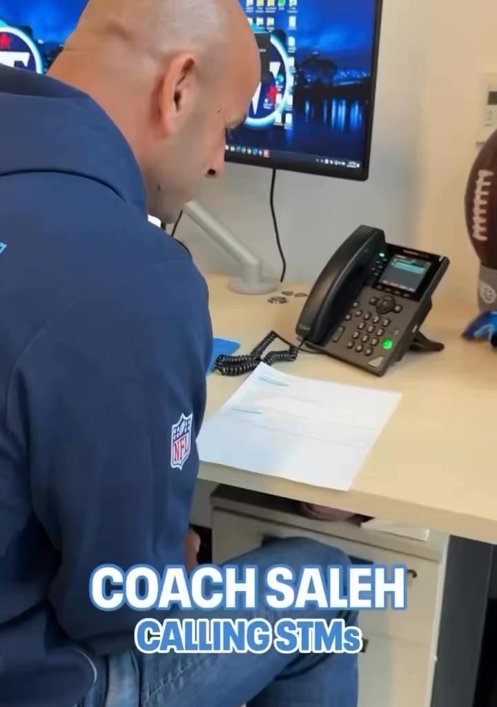 Coach Saleh Calls a Season Ticket Holder. He Takes a Minute To Realize It’s Not Just His Ticket Rep Calling.