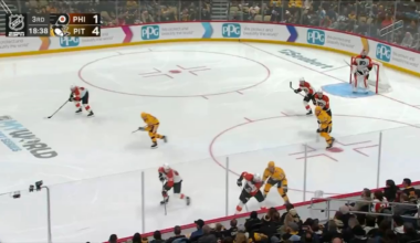 Matvei Michkov gets into a fight