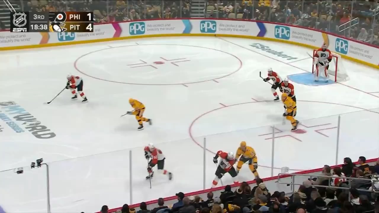 Matvei Michkov gets into a fight