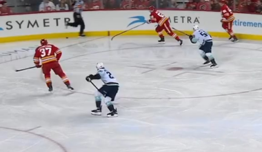 Melly's first NHL celly! It was only a matter of time!