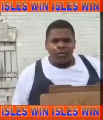 ISLES WIN 5-2 OVER THE RAGS WITH FELLOW RAGS HATER OALAT WITH TWO POINTS!!!