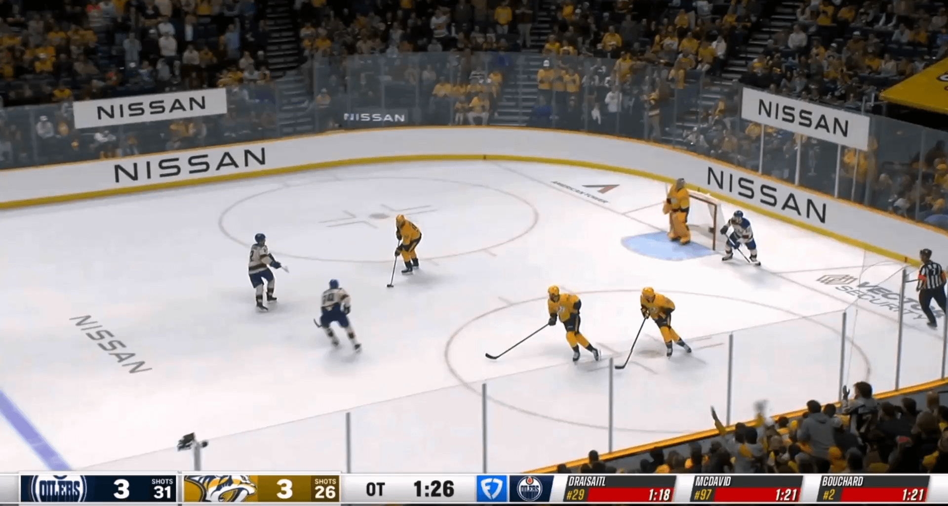 Jarry giveaway to Skjei and Josi in OT!