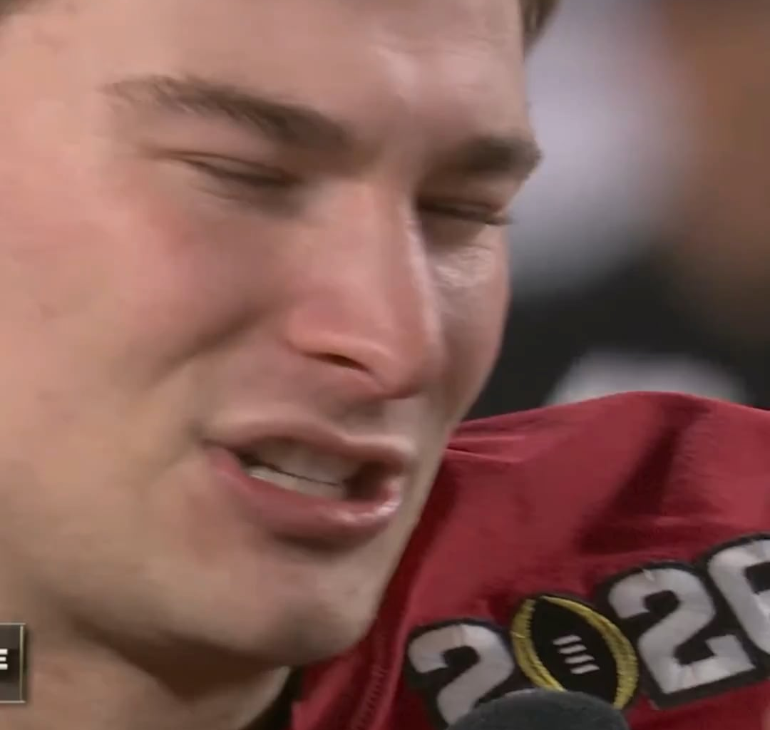 Fernando Mendoza: “LETS FUCKING GO!!”