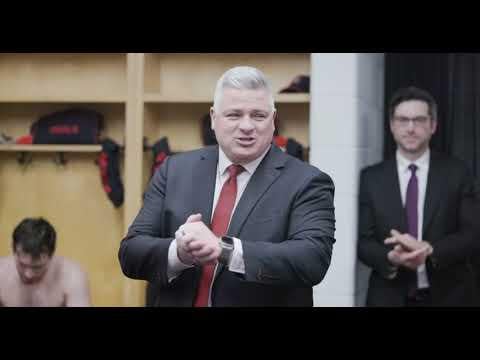 Keefe’s NYE Post-Game Locker Room Speech - “that took lots of fucking balls!”