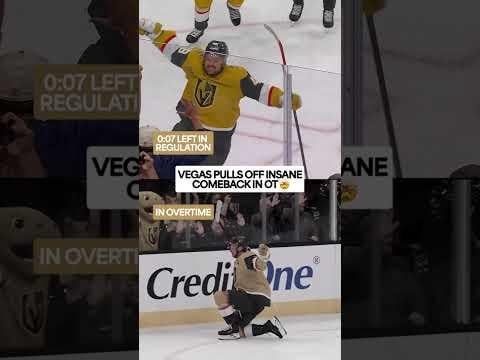 (NHL): The Las Vegas Knights absolutely cinema!