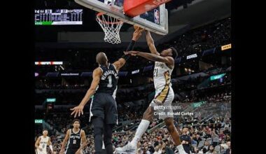 Yves Missi Full Highlights New Orleans Pelicans vs San Antonio Spurs