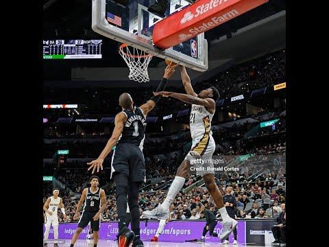 Yves Missi Full Highlights New Orleans Pelicans vs San Antonio Spurs