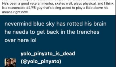 On The Ben Chiarot Extension And Missing Context (Prashanth Iyer)