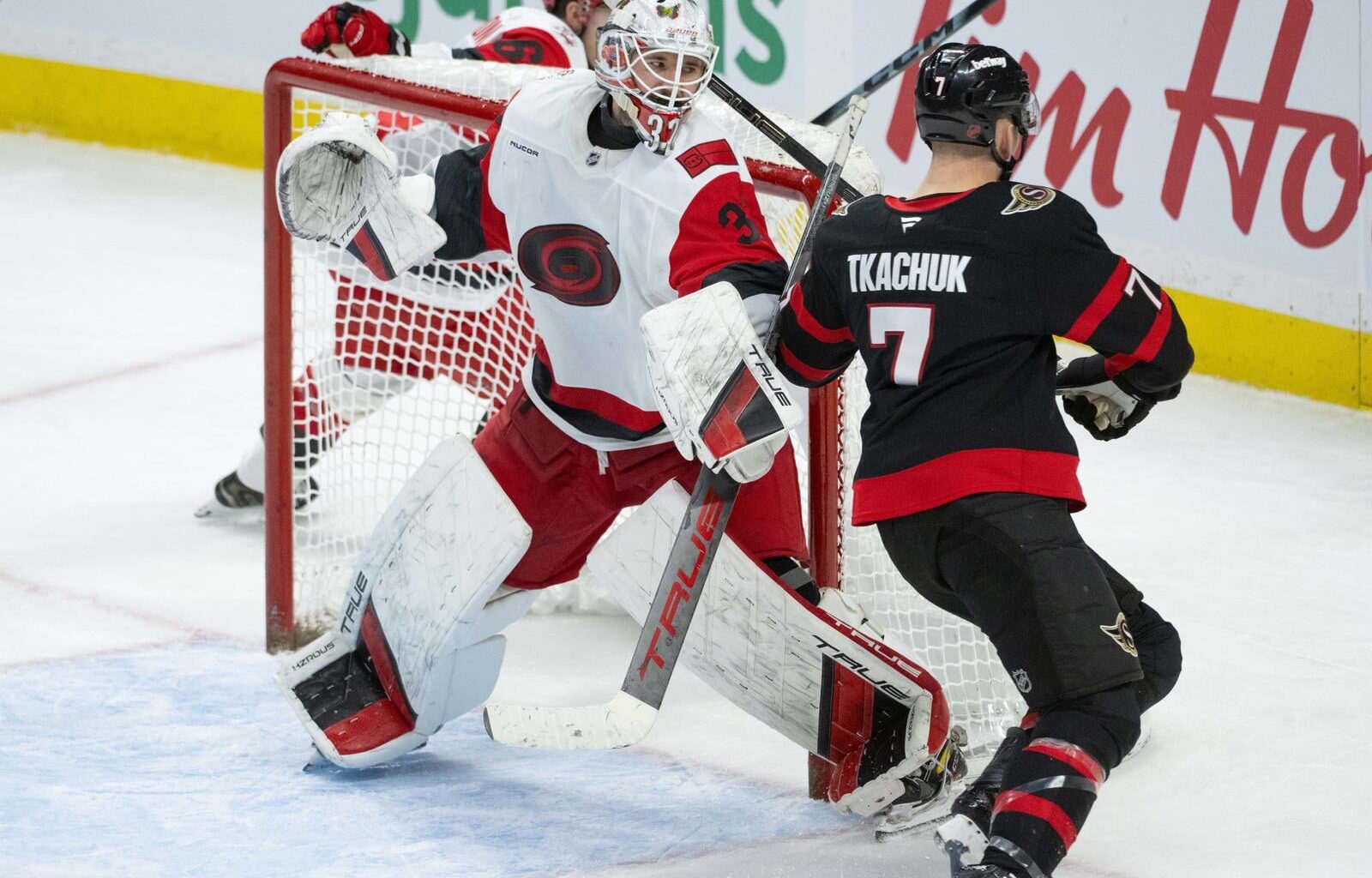 'Our Goalie Won Us The Game': Rod Brind'Amour, Brandon Bussi, Taylor Hall On Win In Ottawa