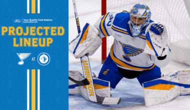 Projected Lineup: Jan. 20 at Winnipeg | St. Louis Blues