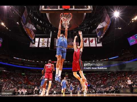 Tristan da Silva Full Highlights Orlando Magic vs Miami Heat Jan 28, 2026