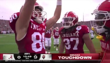 Anyone else watching Fernando Mendoza today? He’s throwing dimes