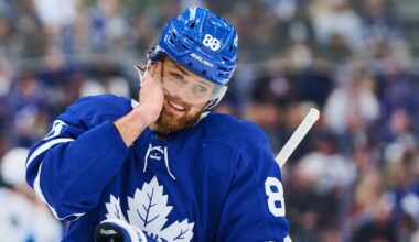 Maple Leafs' William Nylander fined $5K for middle finger on broadcast