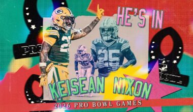 Packers CB Keisean Nixon named to 2026 NFL Pro Bowl Games