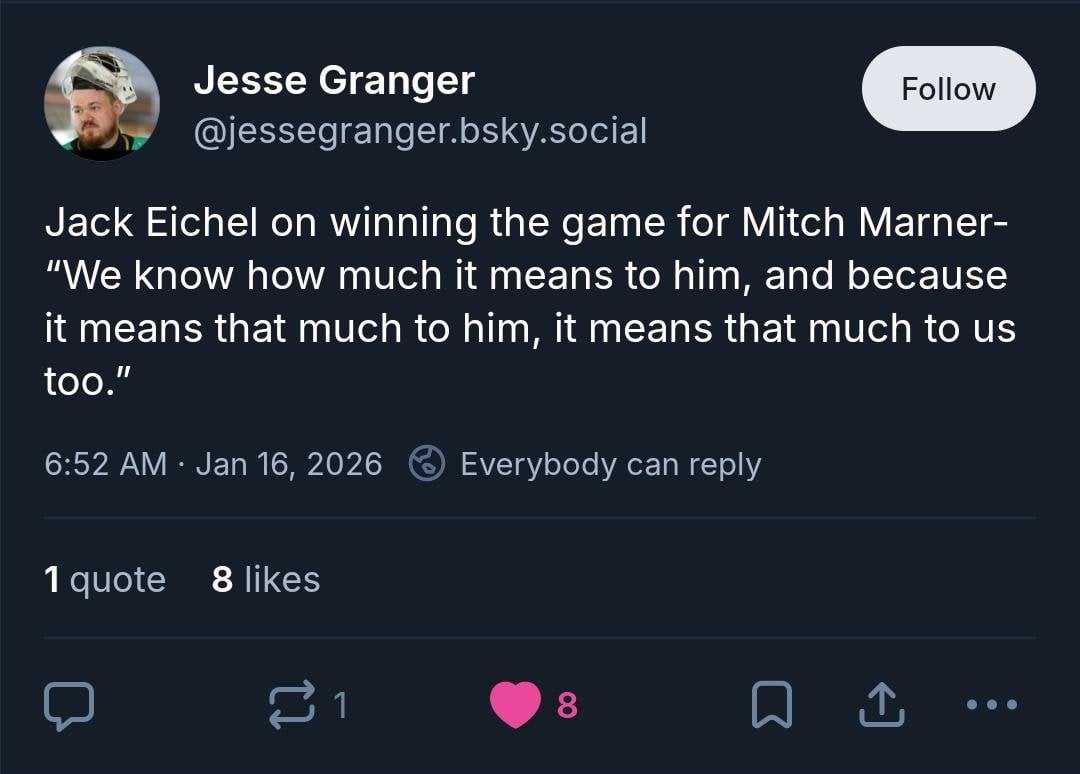 Your weekly /r/goldenknights roundup for the week of January 14 - January 20, 2026