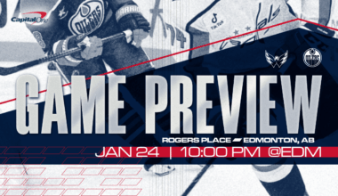 Caps Battle with Oilers | GAME PREVIEW - JAN. 24