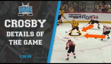 [Inside the Coaches Room] Watch Sidney Crosby Master the Details of the Game vs The Philadelphia Flyers