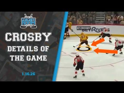 [Inside the Coaches Room] Watch Sidney Crosby Master the Details of the Game vs The Philadelphia Flyers