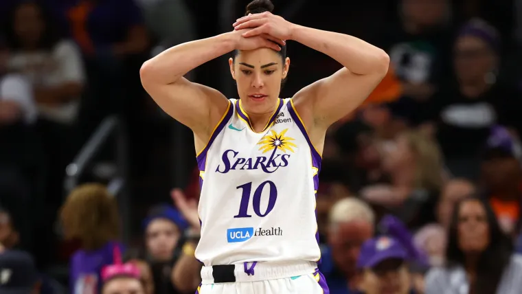 'I ruined it for white women': Kelsey Plum breaks silence on viral popcorn video image