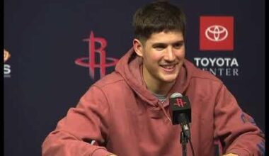 Houston Rockets Postgame: Reed Sheppard talks biggest comeback of the year
