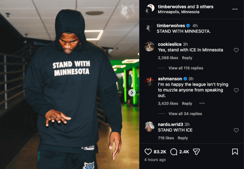 Q&A: The Minnesota Timberwolves chaplain who wants NBA stars to melt ICE without slipping