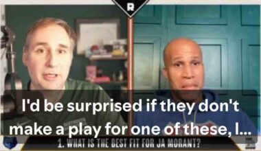 Zach Lowe on Ja Morant suitors: “Miami has been the hot team. I saw some fake trade where it was like Wiggins + Jaquez + 2 first round picks, and I was like ‘what are you smoking?’ The Miami trade is more like Herro + dead money + not much more than that.”