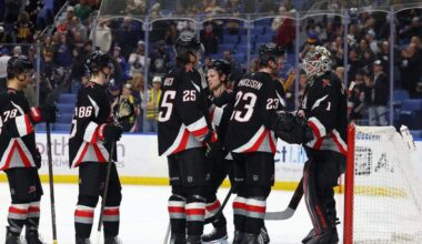 [The Athletic] The Sabres have now won 13 of 14 heading into a massive week on the schedule. Thoughts on the win over the Ducks: Doan’s breakout continues, Byram becoming a workhorse, Quinn’s big night, and more