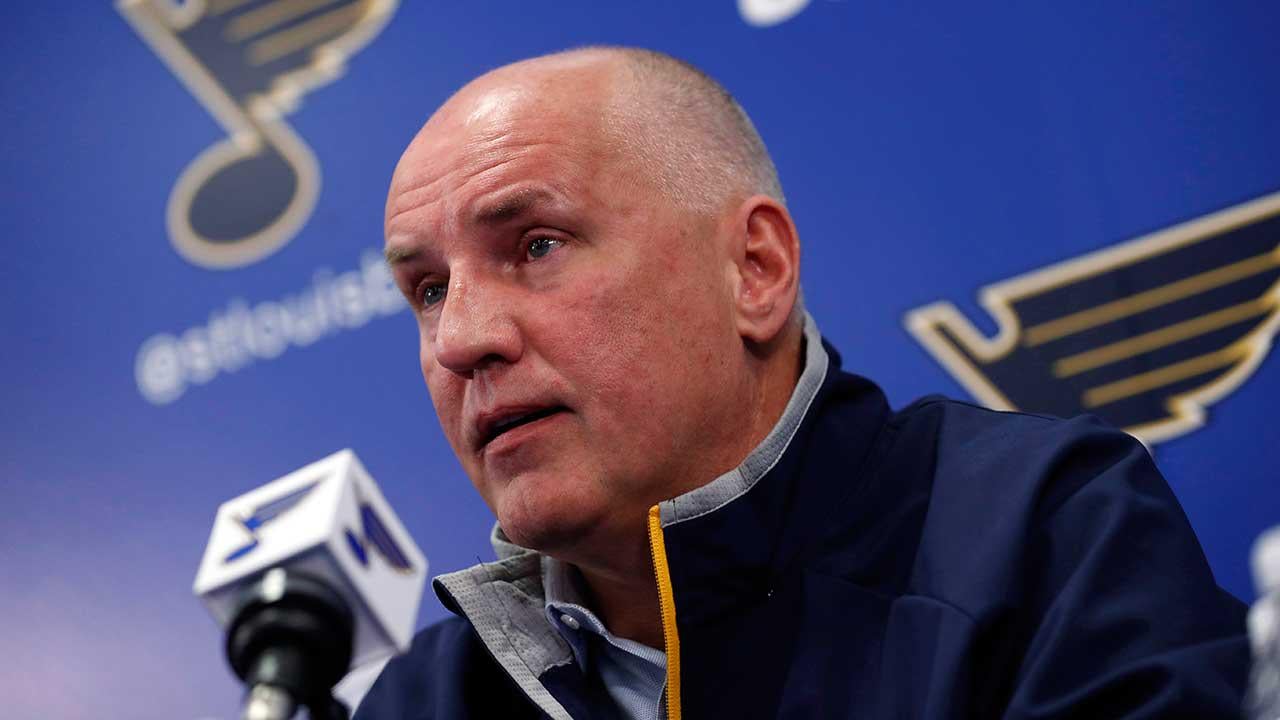 Blues GM Doug Armstrong 'embarrassed' with team's position in standings